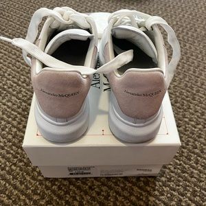 Alexander McQueen white/patchouli sneakers